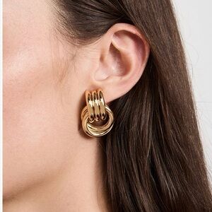 SOLD-Heaven Mayhem mini knot earrings